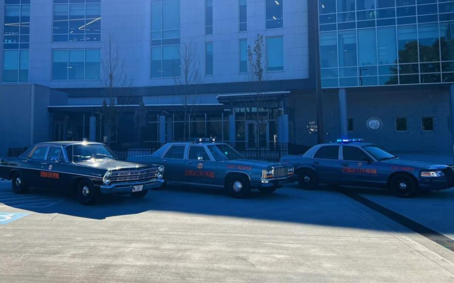 美国佐治亚州州警警车展示(福特维多利亚皇冠,道奇挑战者,雪佛兰