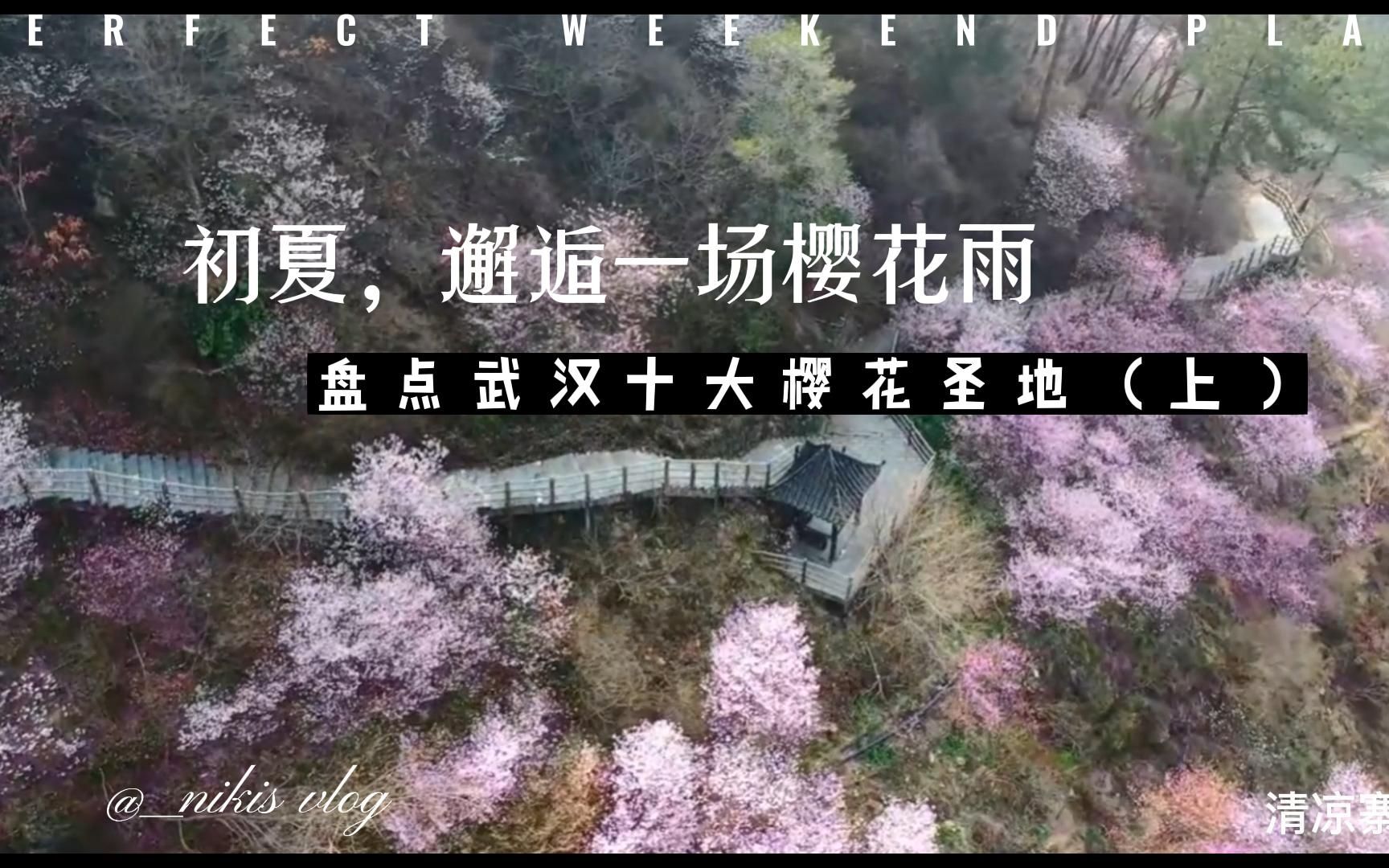 [图]樱与河川，三月人间。武汉正值满城樱花，你最想去哪里邂逅一场樱花雨，这里推荐十个好玩的赏樱胜地