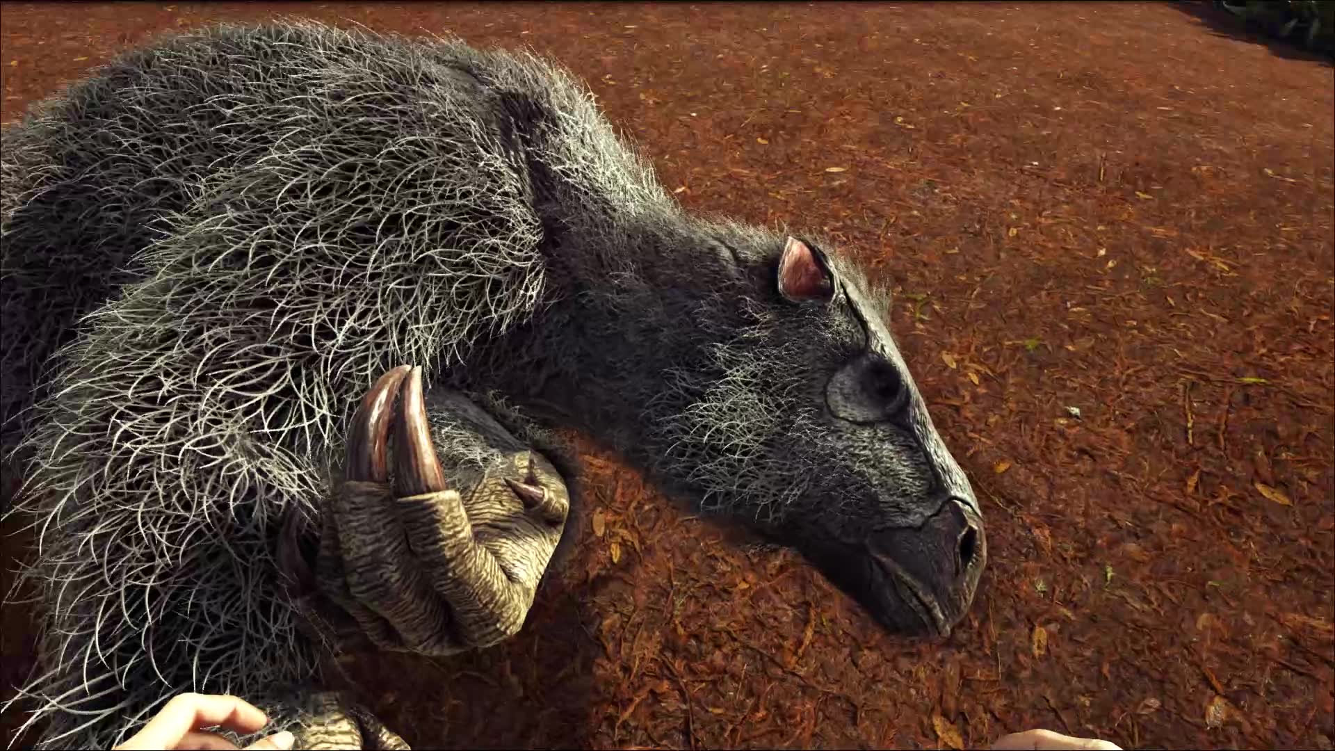 【肉 方舟游戏:恐龙1440大地懒!