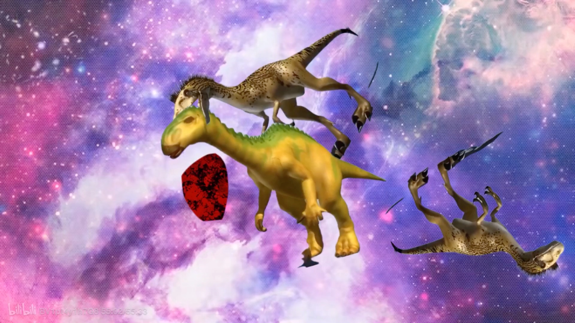 恐龙争霸2 1-10禽龙vs犹它盗龙