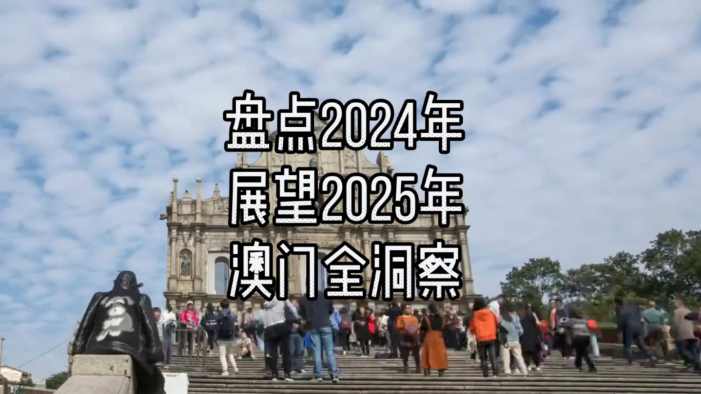 盘点2024年,展望 2025年,澳门全洞察哔哩哔哩bilibili