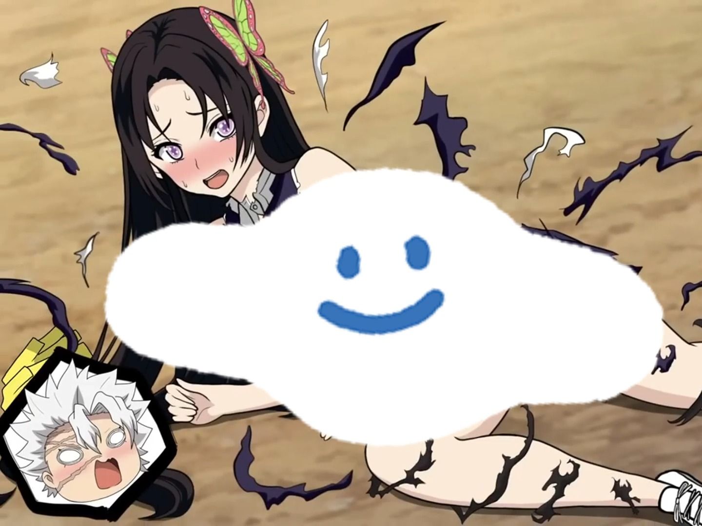 香奈惠被撞的一干二净了