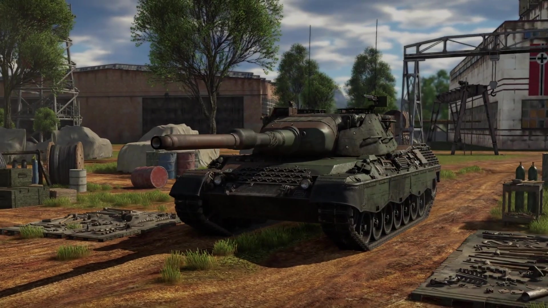 [war thunder wiki]高级载具|豹1a1a1 mit l / 44 英俄双语