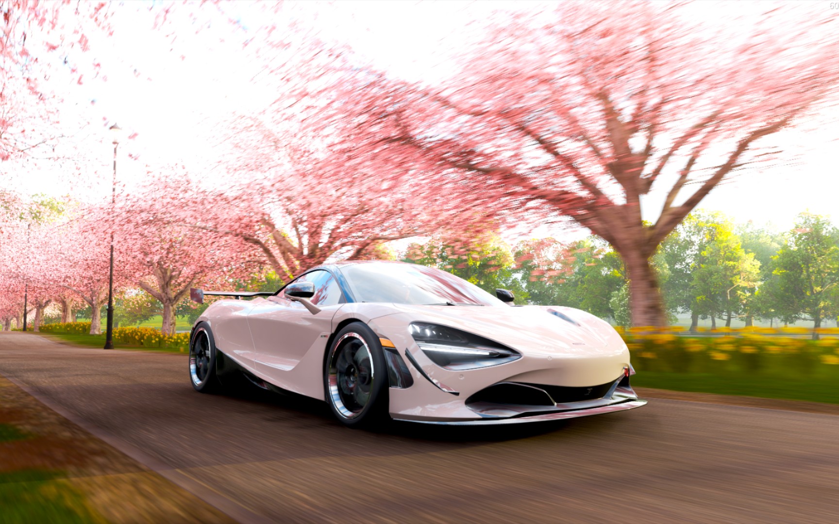 【地平线4】迈凯伦720s po 环岛7:15