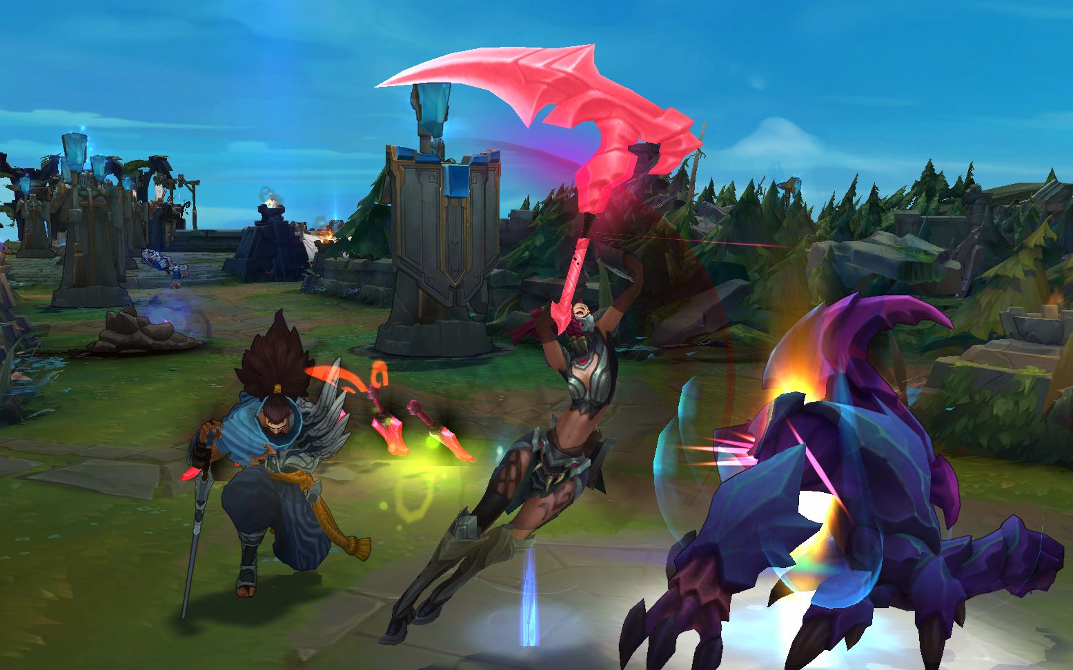 英雄联盟3d视角阿卡丽(你没看过的全新版本)