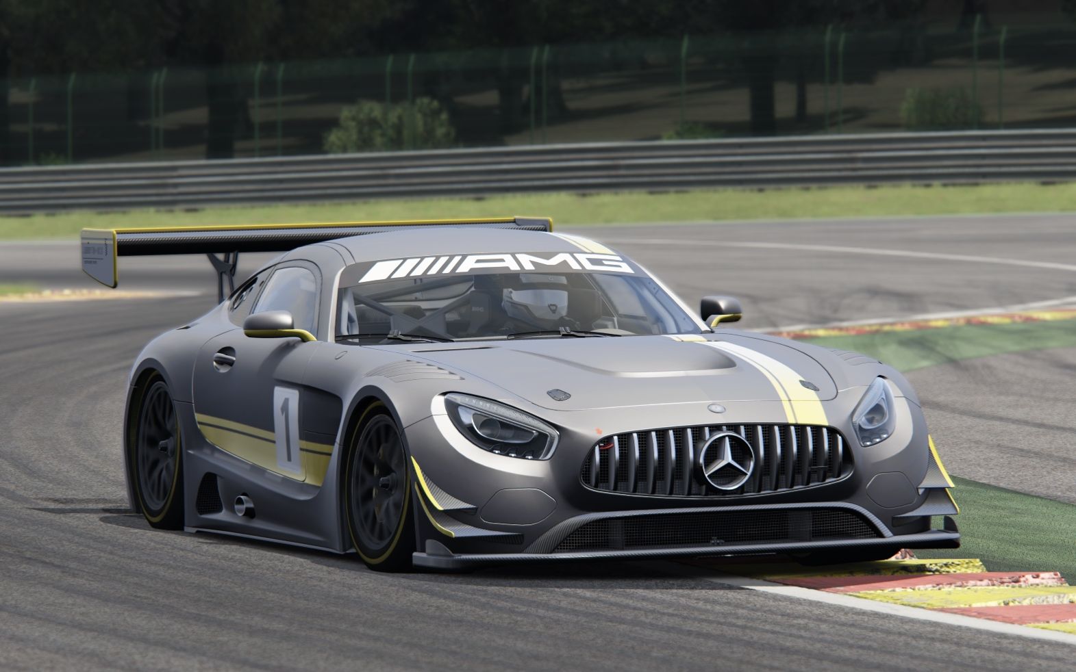 【神力科莎】奔驰amg gt3@斯帕