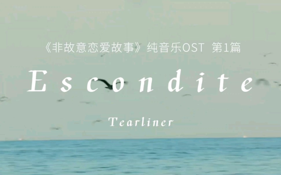 [图]非故意恋爱故事|纯音乐OST—《Escondite》—by Tearliner|一首走进尹泰俊心里的OST