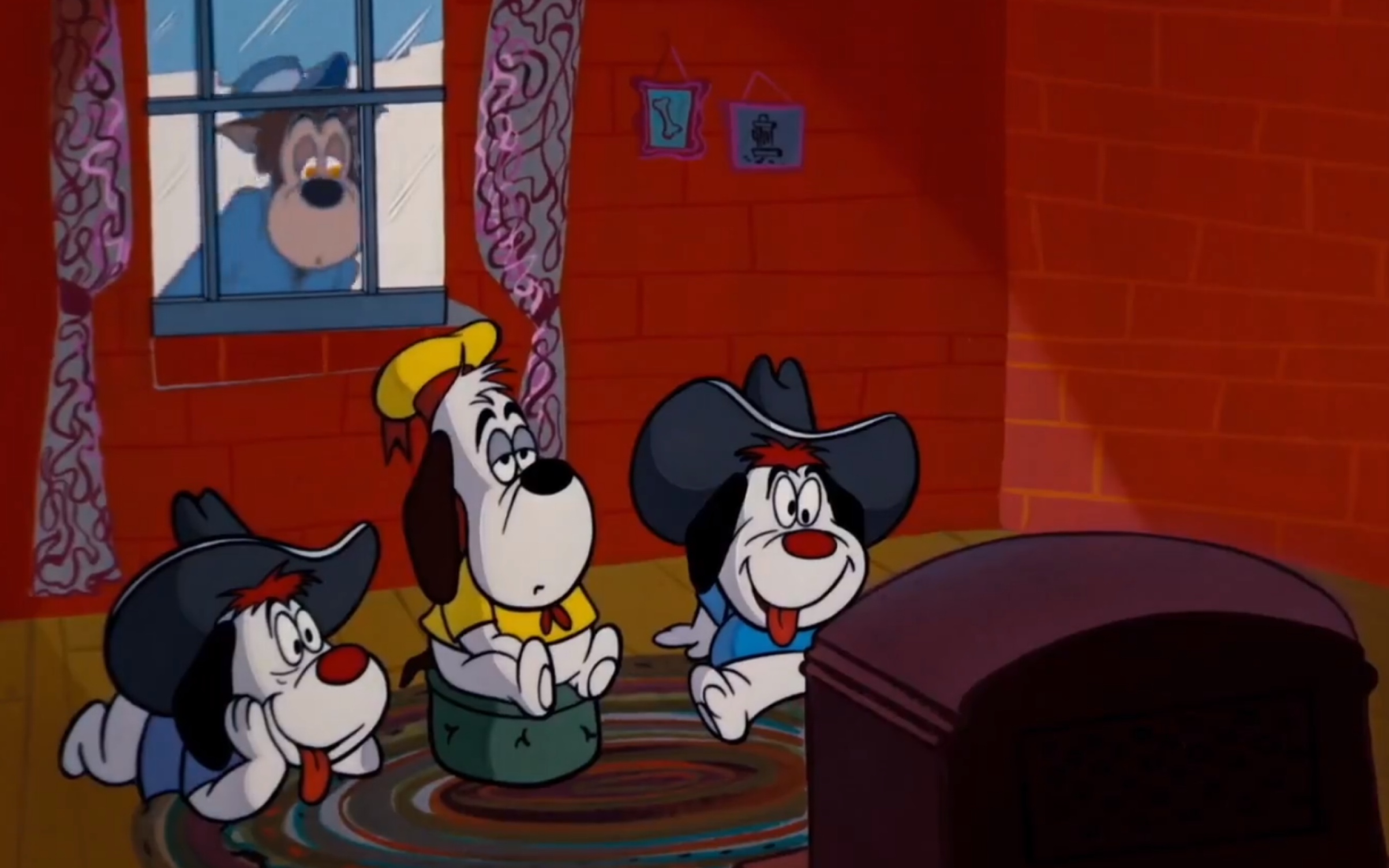 【动画短片】米高梅 三只小杜皮狗 the three little pups(1953) 高清