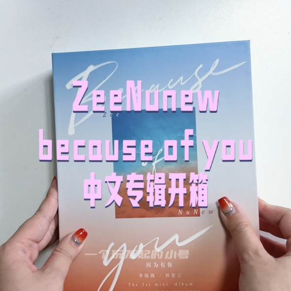 ZeeNunew」because of you 中文专辑开箱视频_哔哩哔哩_bilibili