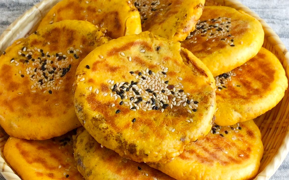 秋天要多吃南瓜加1碗核桃碎不炖不油炸香甜软糯补脑易消化三丰美食