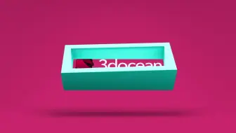 PR模板-3D立方体特效的公司企业品牌商品店铺标志动态LOGO片头模板logo设计动态徽标视频动态标识视频模板