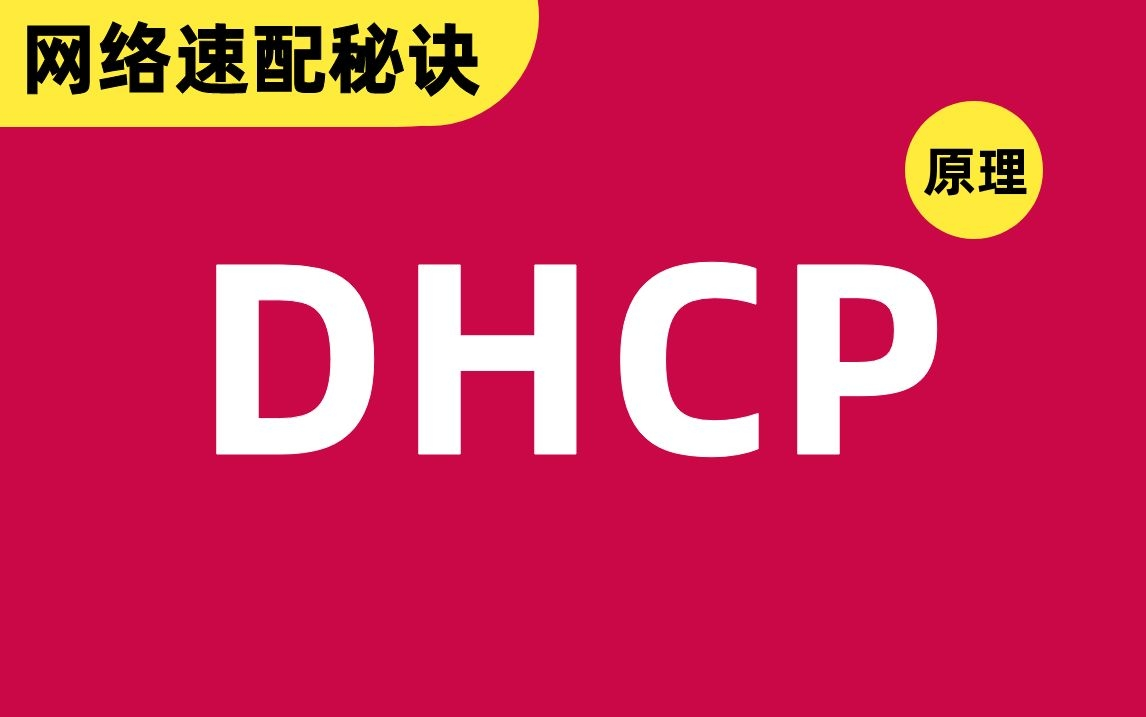 想要减轻工作负担?dhcp了解一下?帮你快速高效分配ip地址!哔哩哔哩bilibili