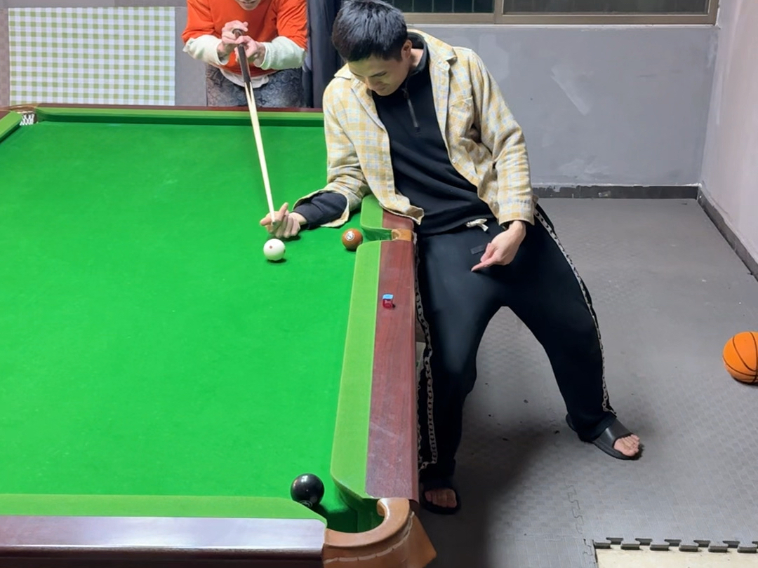 来打台球#万万没想到#搞笑