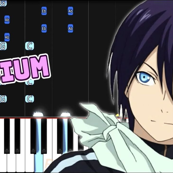 Noragami Aragoto OP - Kyouran Hey Kids!! - BEGINNER Piano Sheet Music