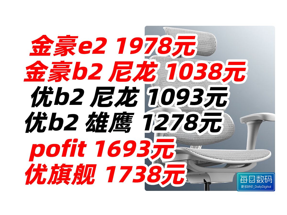 ergonor 保友 金豪 e2 b2 雄鹰 优b2 优旗舰 pofit 舒躺宝 人体 工学椅 老板椅 电竞椅 电脑椅 办公 椅子 设计师 程序员 码农 可躺哔哩哔哩bilibili