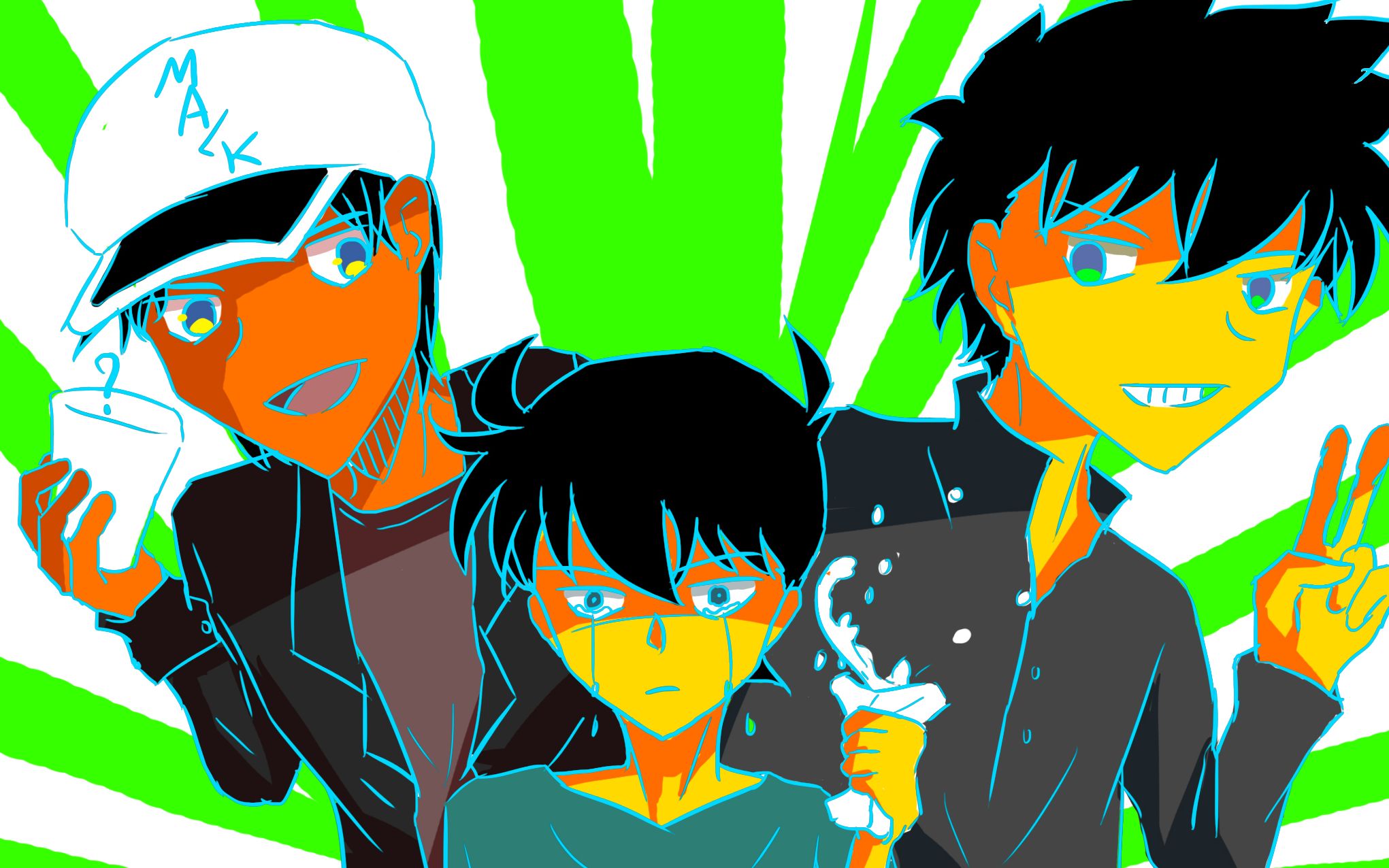 【名侦探柯南/手书/(3/4)组】啊总之就是malk