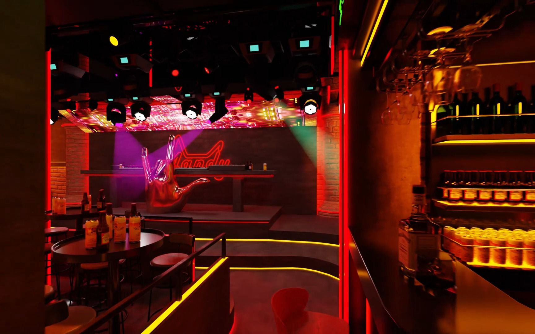 【客单展示】130平hiphop酒吧