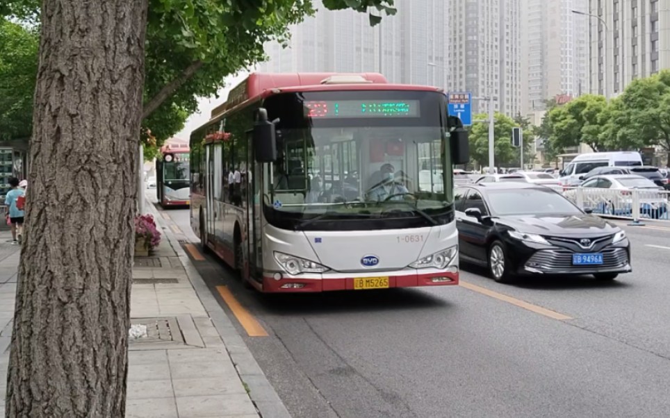 大连公交23路(理工大学东门→山林街)比亚迪ck6121lgev星海广场出站