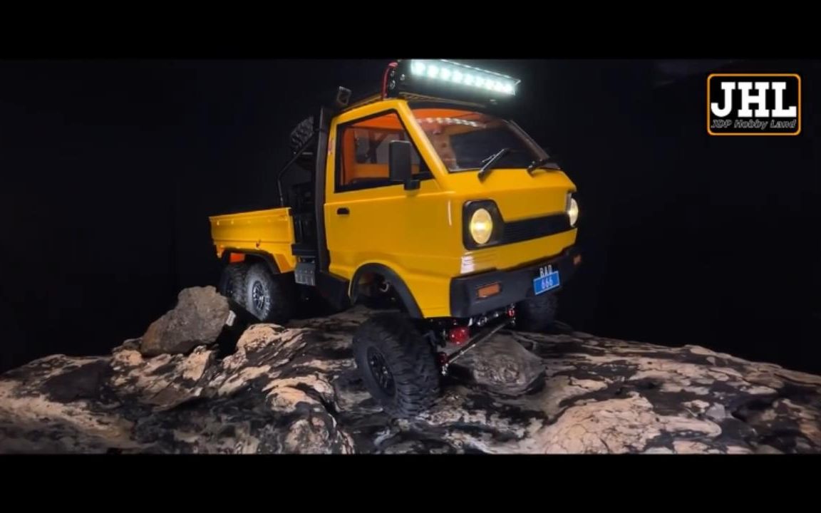 【rc】改装顽皮龙d12 越野 6x6