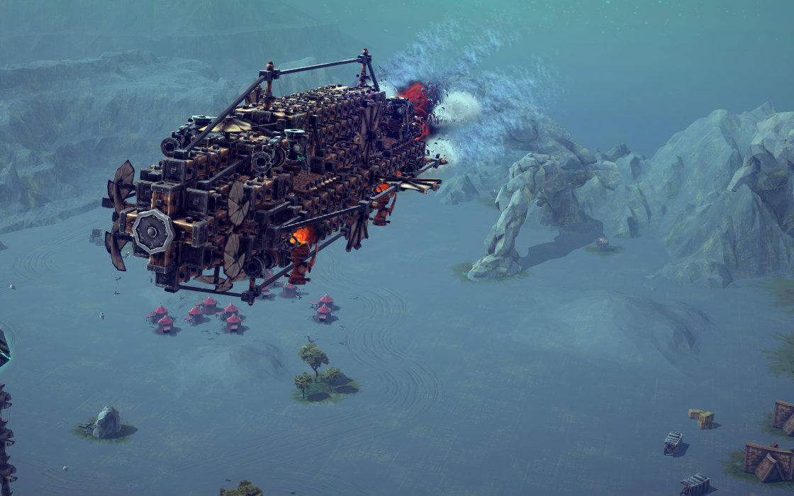 【besiege】开着星际战舰游新世界