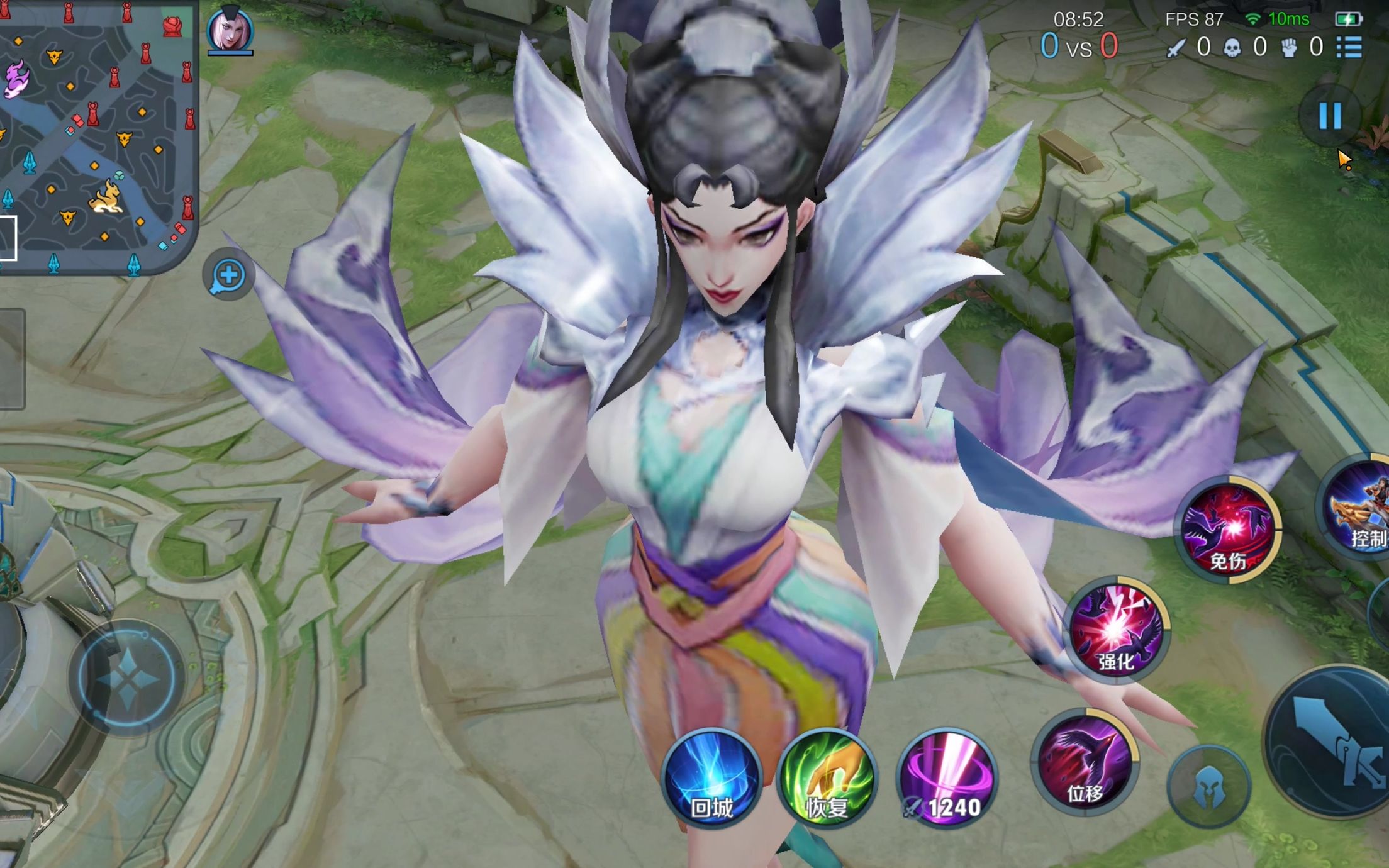 王者荣耀:芈月88元新皮肤,放大10倍后发型像哪吒,天美真有良心