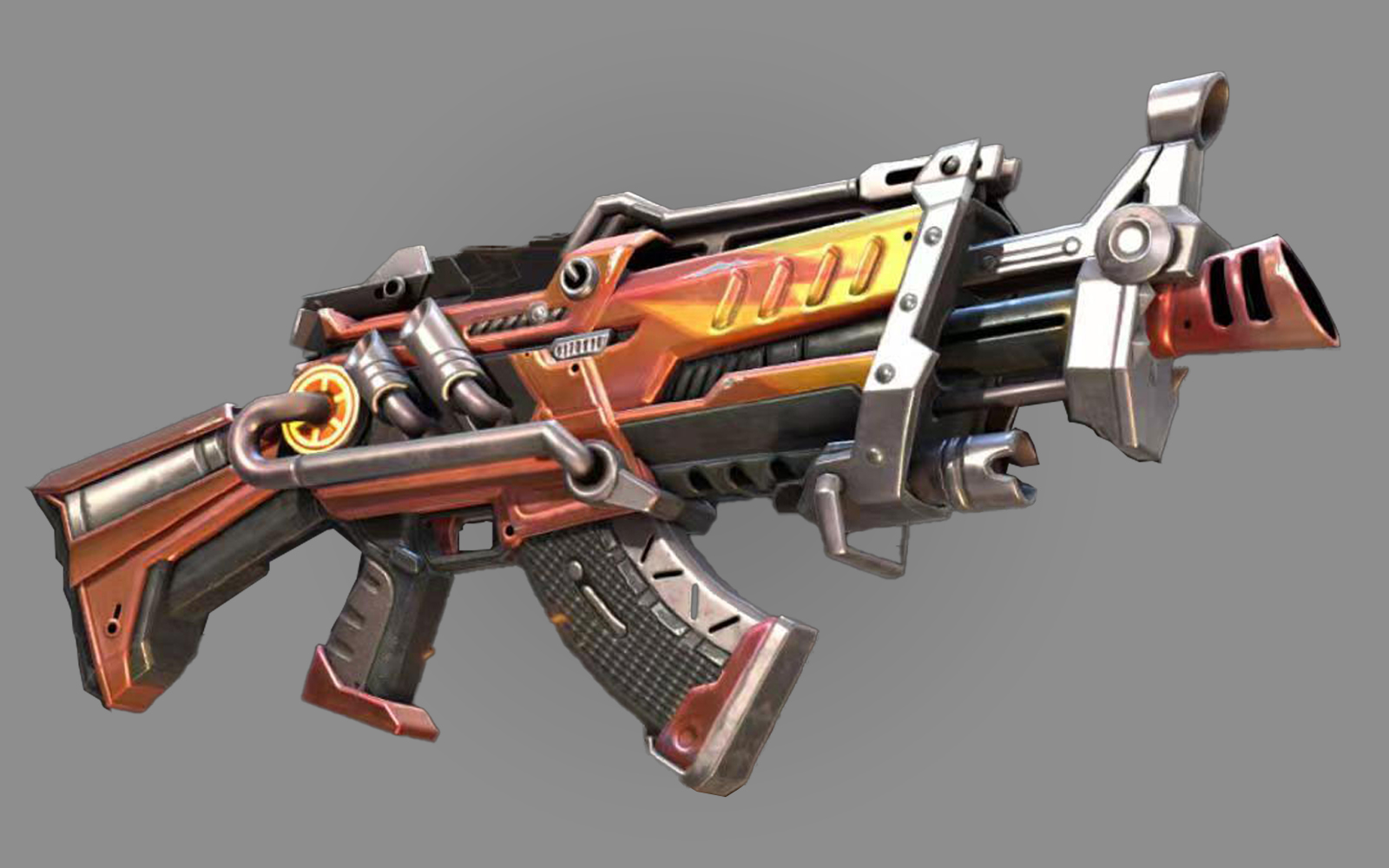 【3dmax建模】次世代武器建模,0基础枪械布线教程