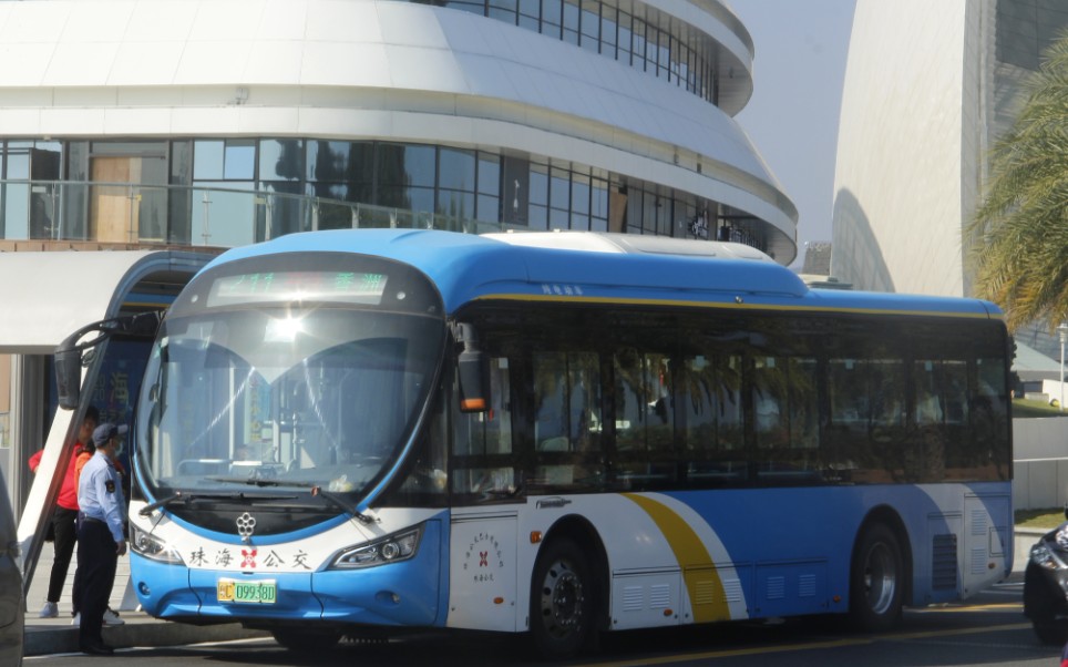 原声原速pov珠海公交z11路百货公司香洲区间大车走狮山路