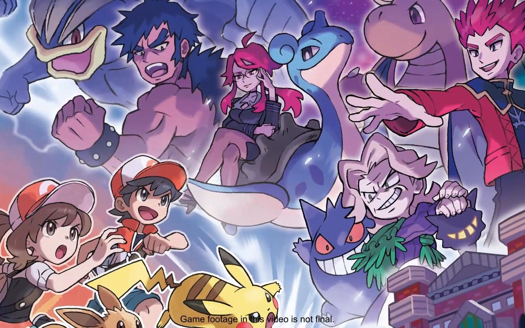 《精灵宝可梦 lets go 皮卡丘/伊布》全新预告_哔哩哔哩 (゜-゜)つロ