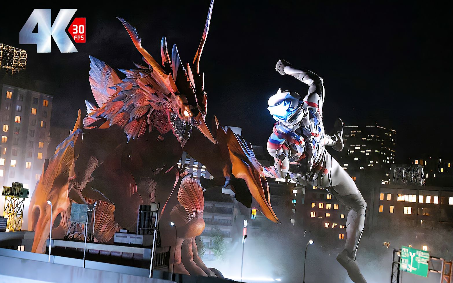 31配乐版」布莱泽奥特曼 第一集:《first wave》手搓光枪射爆怪兽!