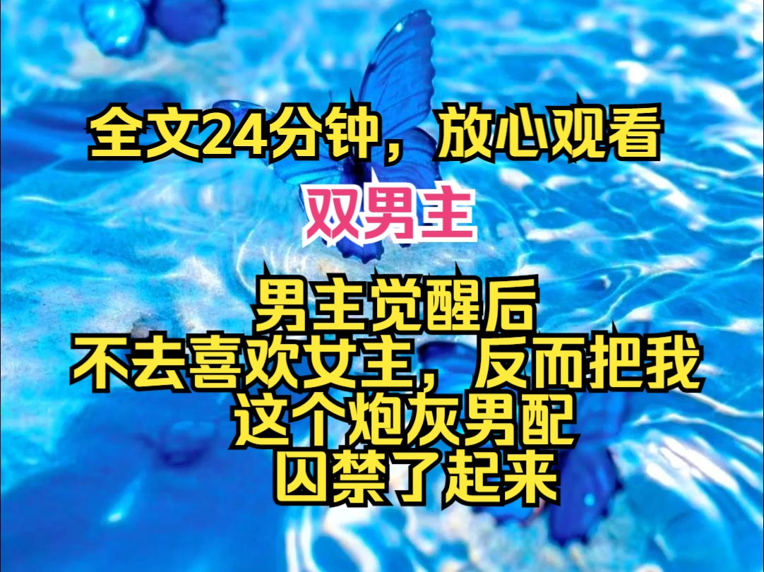 (双男主)男主觉醒后不去喜欢女主,反而把我这个炮灰男配囚禁了起来,并准备在下个月后和我举行婚礼……哔哩哔哩bilibili