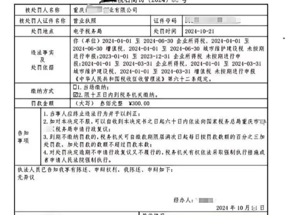 注册公司后要及时报税啊,不然要罚款的哟!!! 需要在期限内缴清,超时还会增加哔哩哔哩bilibili