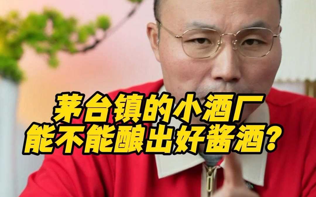 茅台镇的小酒厂能不能酿出好酱酒?哔哩哔哩bilibili