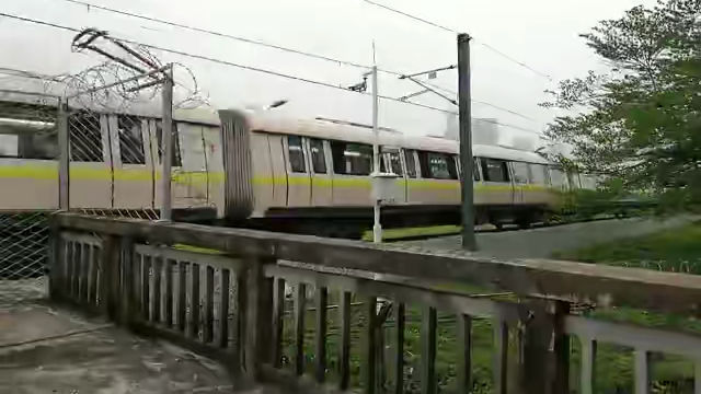 广州地铁8号线之a2bbd2x5354在赤沙试车首发和up主智82763这台车还