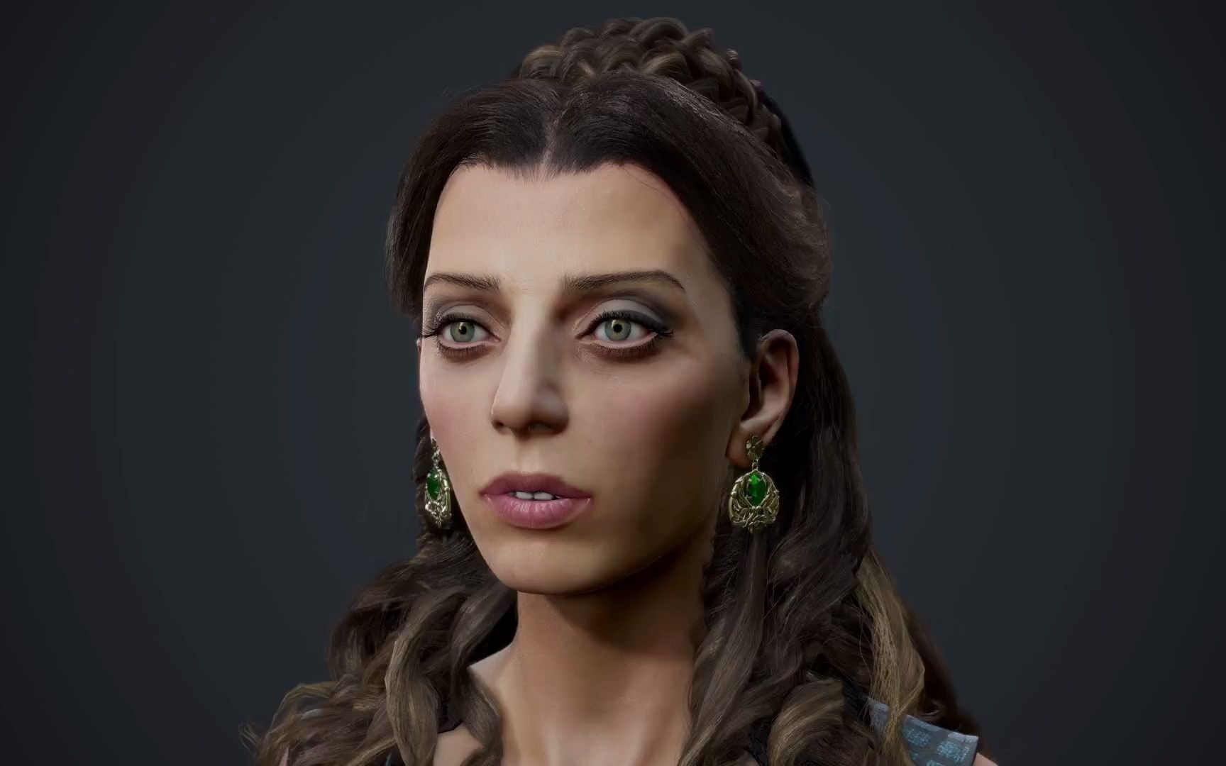 西部世界clementine女接待员角色高质量3d模型人人素材rrcg