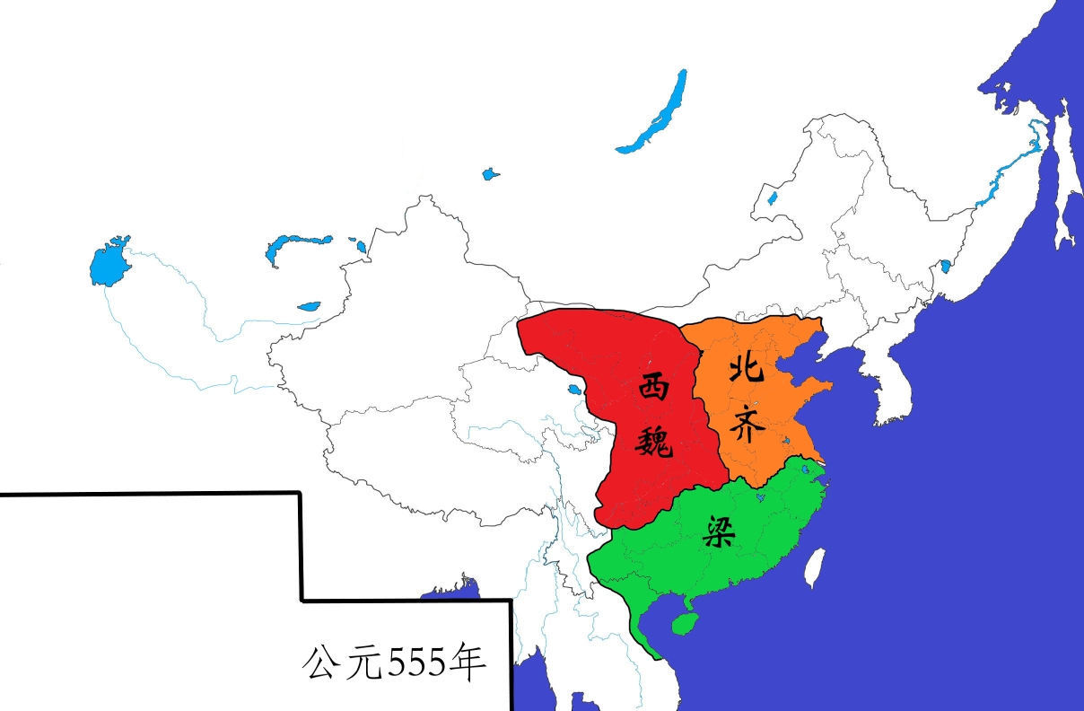 【历史地图】间隔111年的中国两千年历史哔哩哔哩bilibili