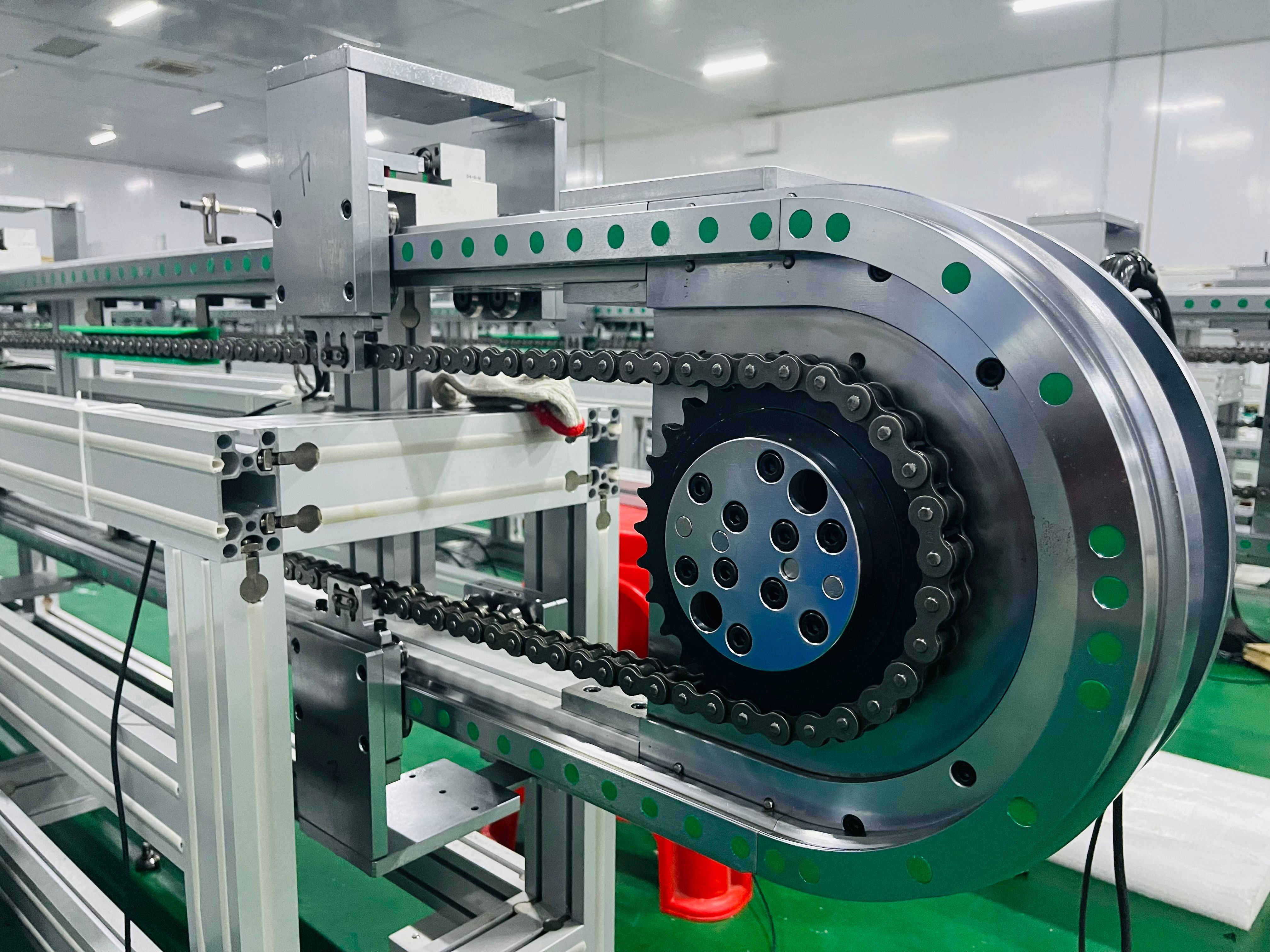 环形导轨量身定制 链条同步带输送线