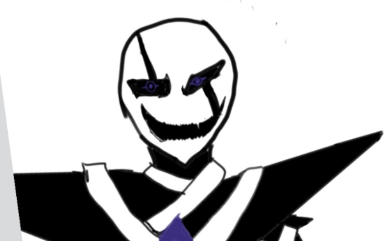 《简简单单》画一个x-gaster( 以用二倍速处理)