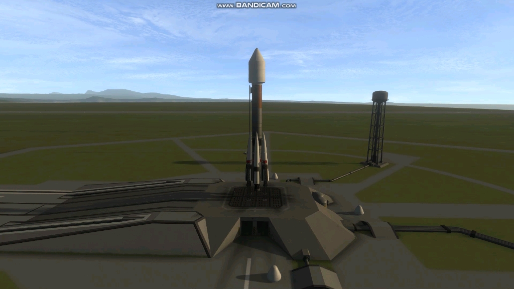 坎星的第一枚载人火箭