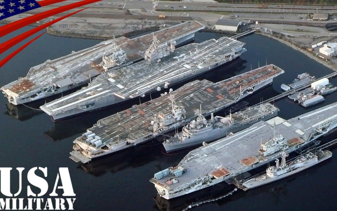 usamc 电影18壮志凌云19拍摄使用的航母18突击者19cv-61解体