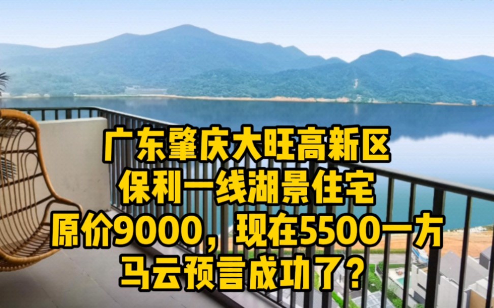 广东肇庆大旺高新区,保利接近腰斩,原价9000现在卖5500一方,送精装加车位,买房一步到位哔哩哔哩bilibili