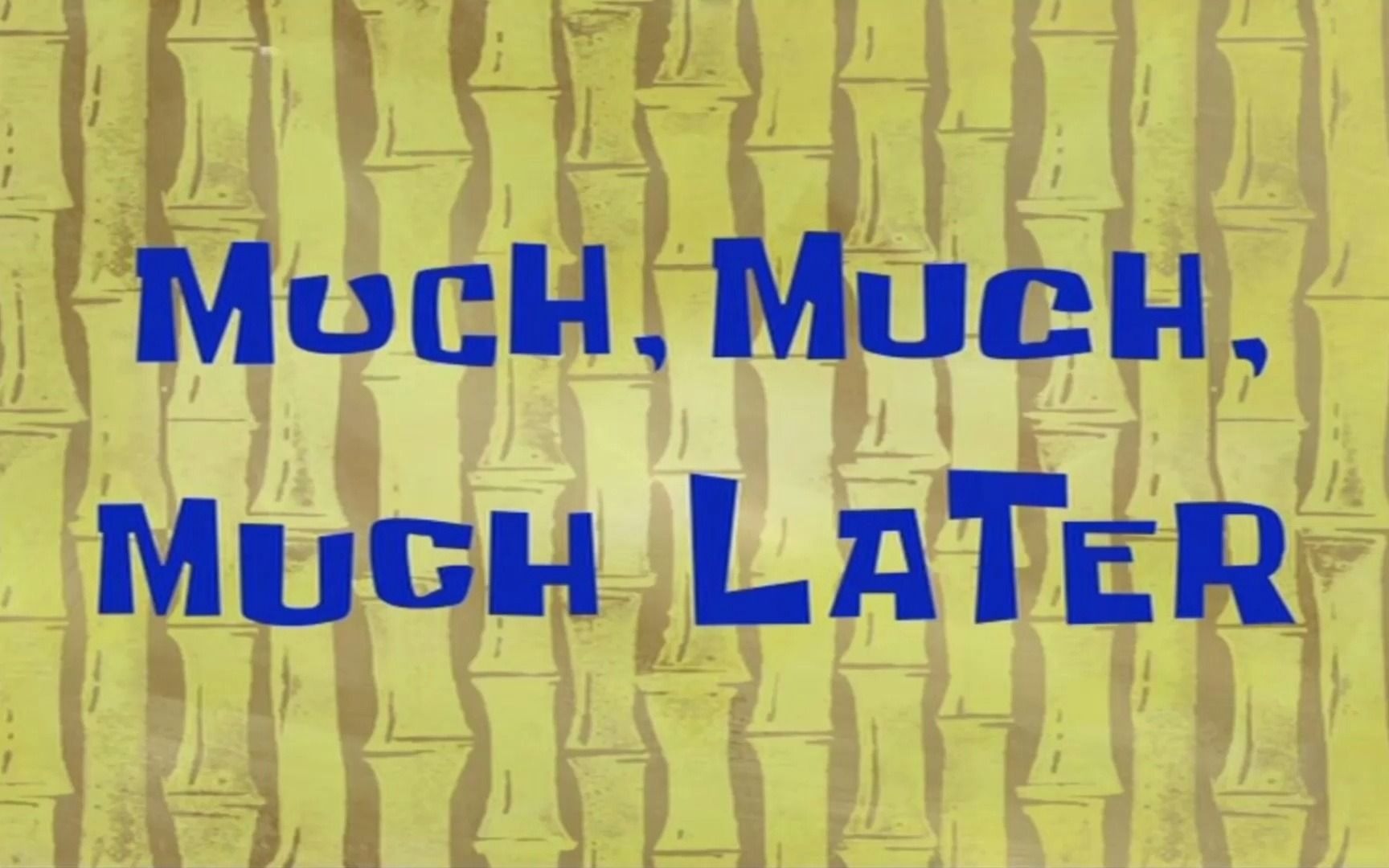 很久以后 #03 海绵宝宝 报时 卡通 时间卡 音效 (hq)