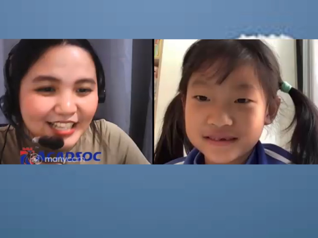 跟菲律宾英语外教一对一学英语3