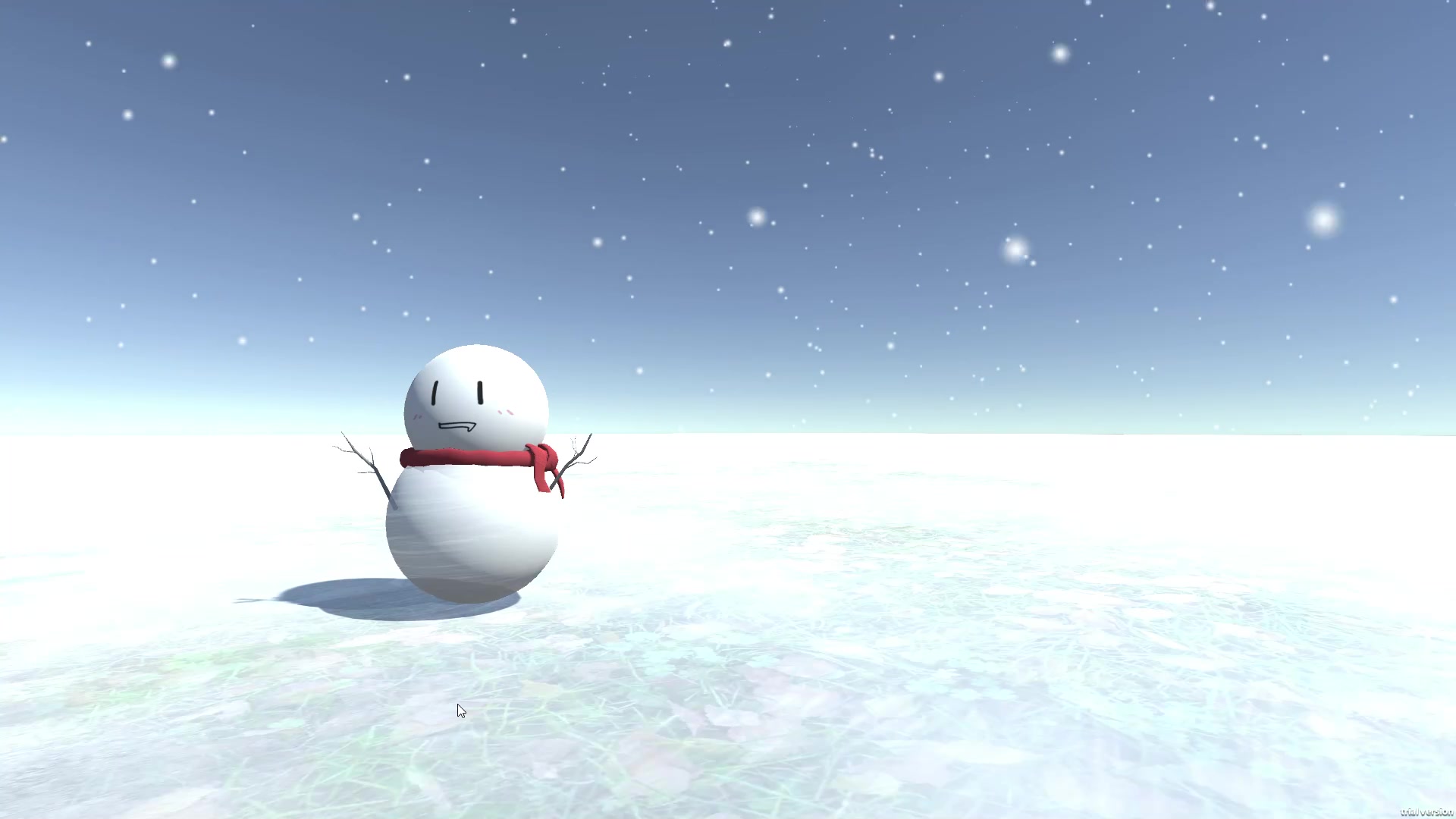 bolant用maya做的まふまふ小雪人