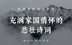 Download Video: “身既死兮神以灵，魂魄毅兮为鬼雄。”家国情怀的诗词。