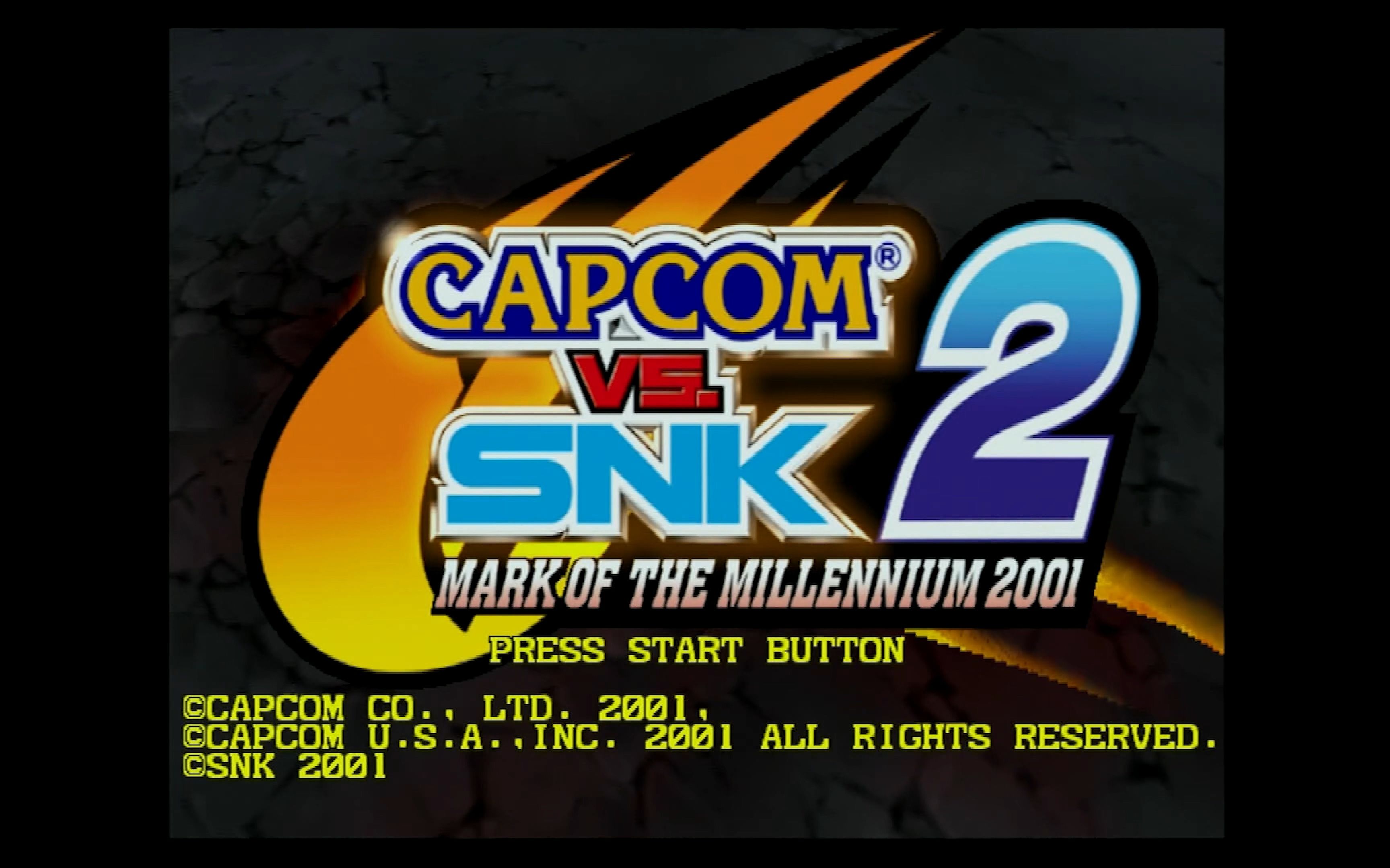 [图]PS2 Capcom vs. SNK 2 Mark of the Millennium 2001