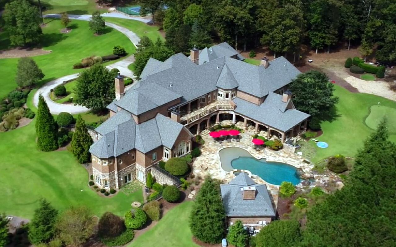 豪宅欣赏-在佐治亚州阿尔法勒特的豪华古典定制庄园|14680 free