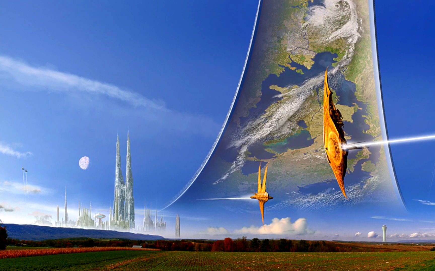 4种十分科幻的太空建筑物,未来世界可能出现,你看好哪一种?