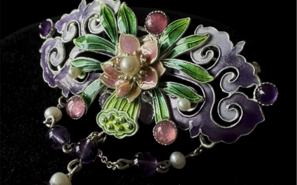 流光溢彩高温花丝珐琅