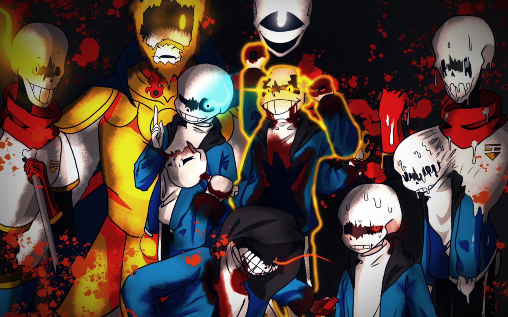 八重终结ending time octet phase5重绘版,感受这6