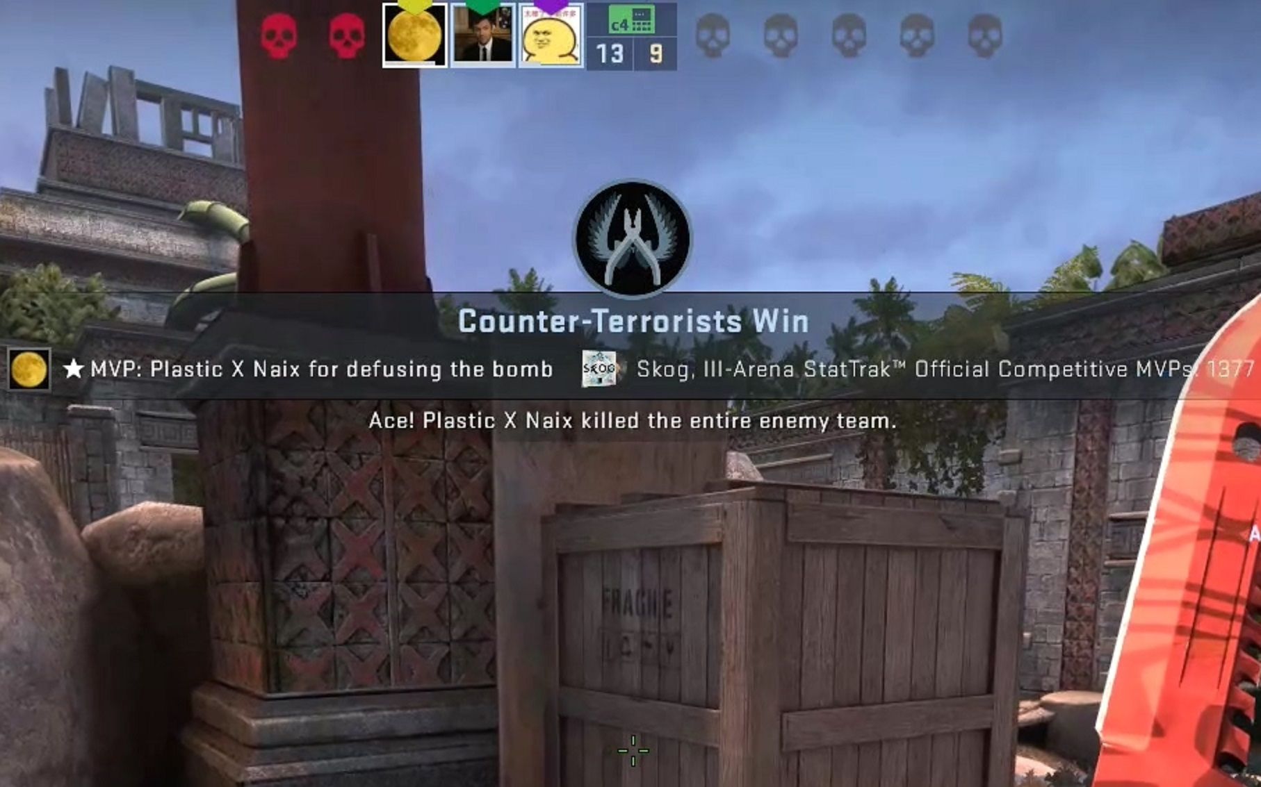 【奈克斯/csgo】chlorine科洛林a点r8-mac-10五杀